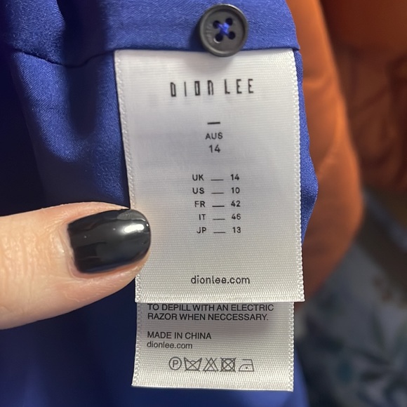 DION LEE Cady Tessellate Long Sleeve Dress - Picture 7 of 7